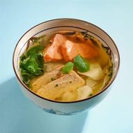 Тядзуке с лососем и рисом
