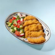Кацу креветки с овощами