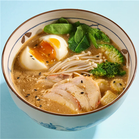Карри рамен с курицей
