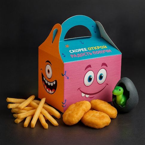 Детское комбо с игрушкой