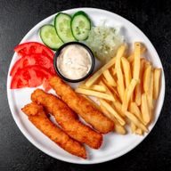 Комплексный обед с куриными стрипсами