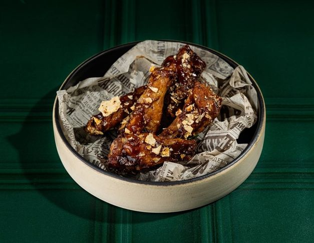 Куриные крылышки в глазури