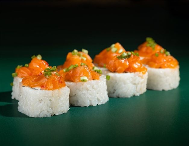 Тар-тар лосось