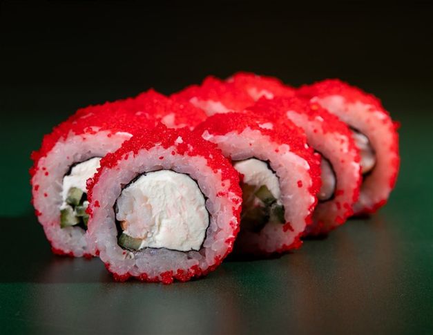 Ролл Калифорния с креветкой