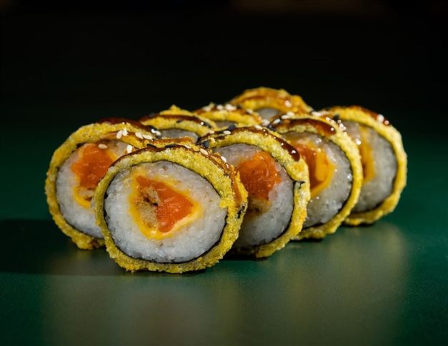 Темпура терияки с лососем