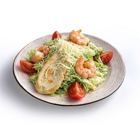 Цезарь с креветками 