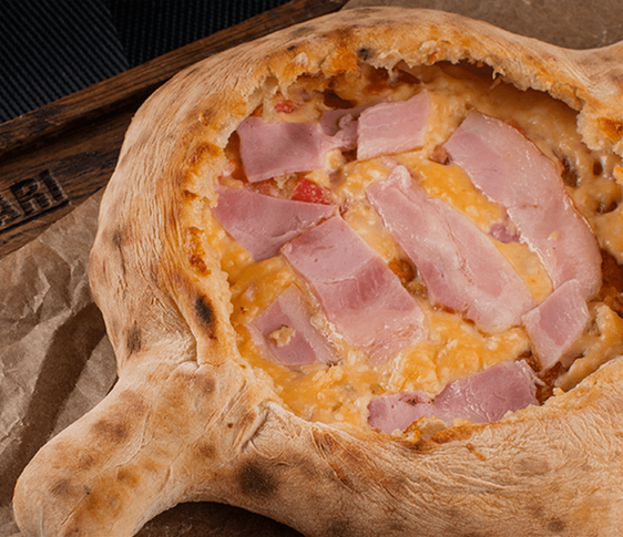 Хачапури с беконом