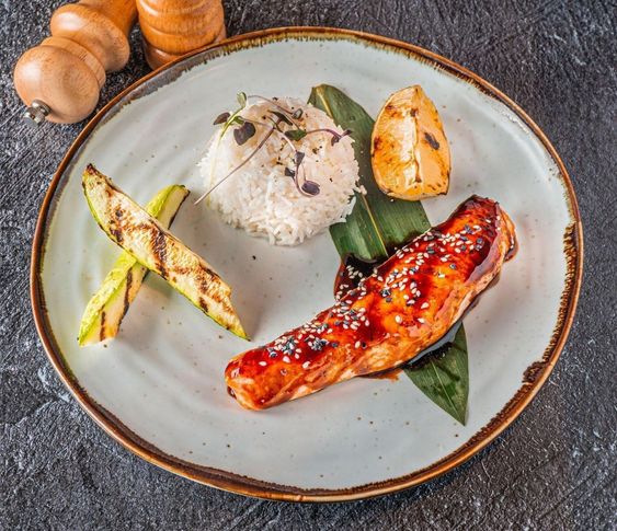 Лосось терияки