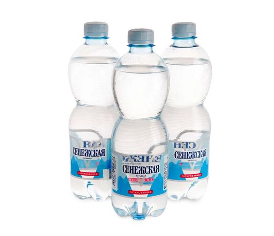 Вода в ассотрименте газированная 0,5л