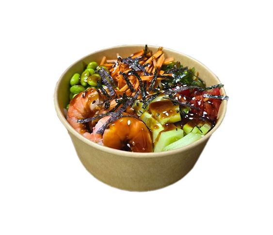 Поке с креветкой