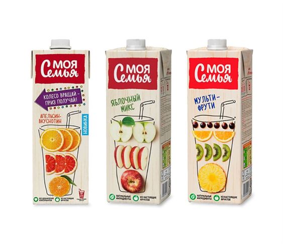 Сок Моя семья 0,9