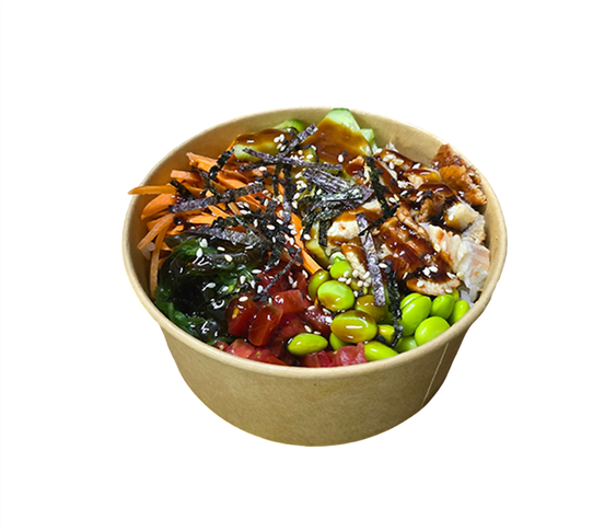 Поке с курицей