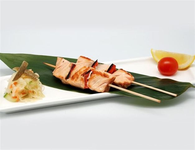 Шашлычки из лосося