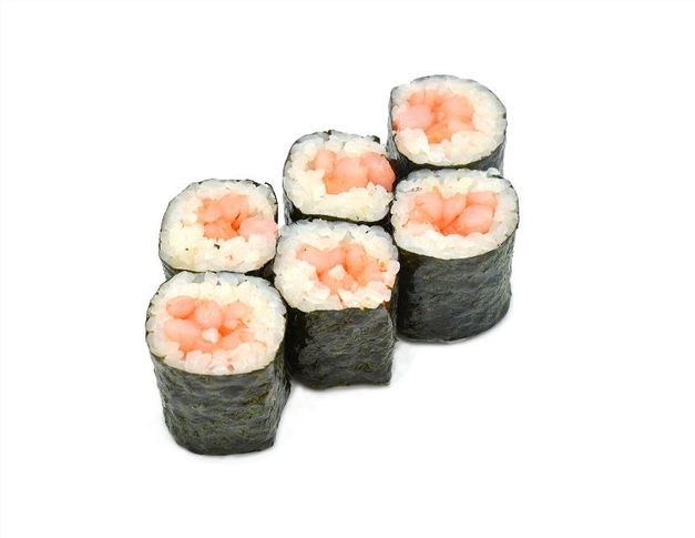 Ролл с креветками