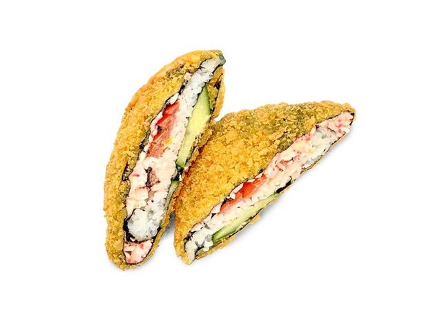 Онигири темпура с крабом