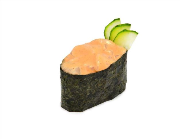 Спайс суши с кальмаром