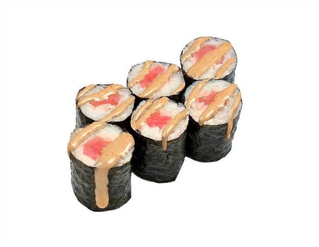 Острый ролл с тунцом