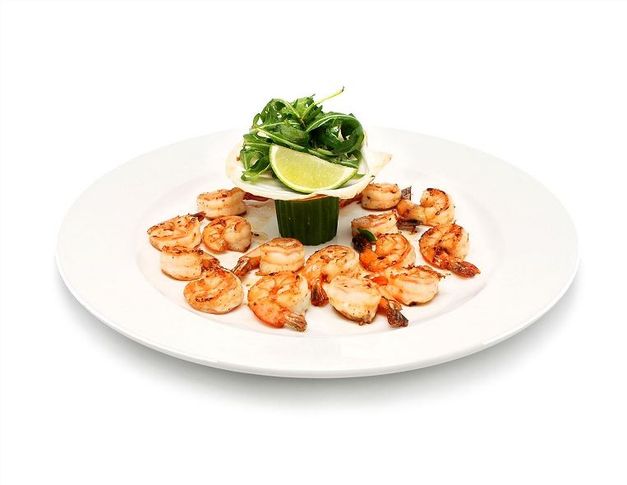 Жареные креветки