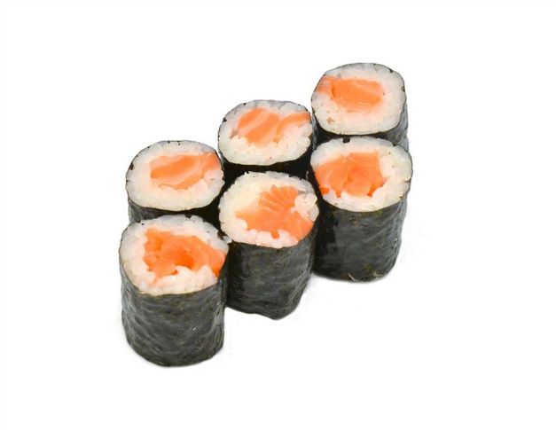 Ролл с лососем