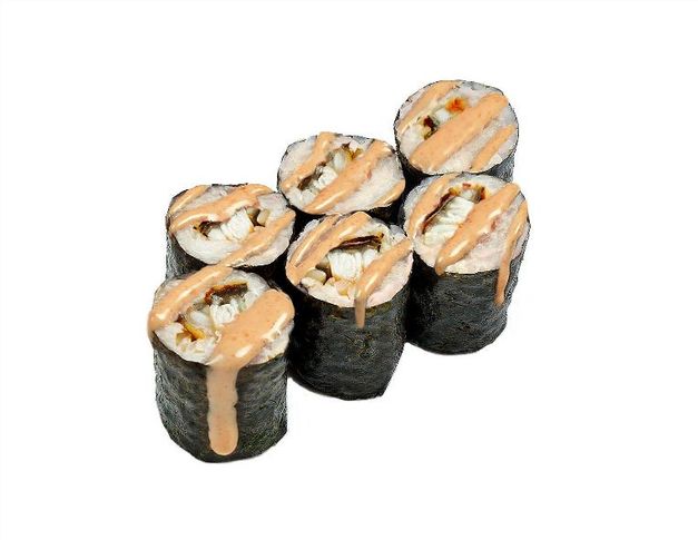 Острый ролл с угрем