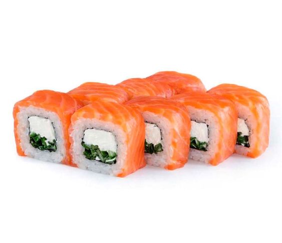 Филадельфия с зеленым луком