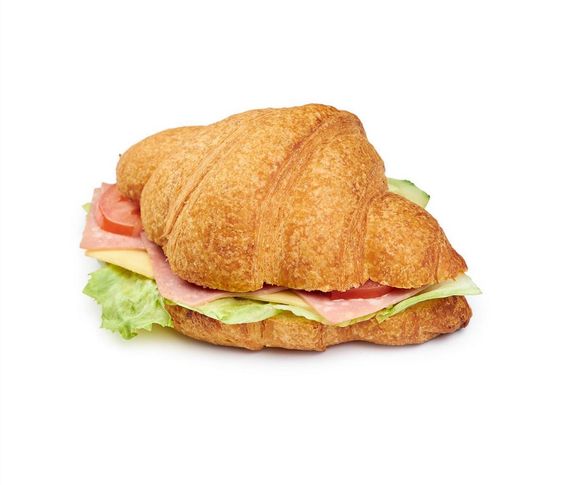 Круассан с ветчиной