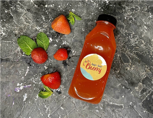 Лимонад клубника-мята