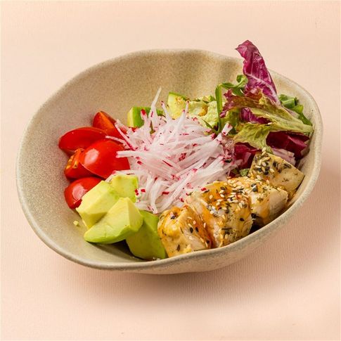 Поке с куриным филе