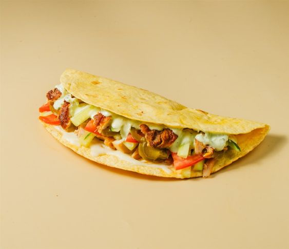 Кесадилья с курицей