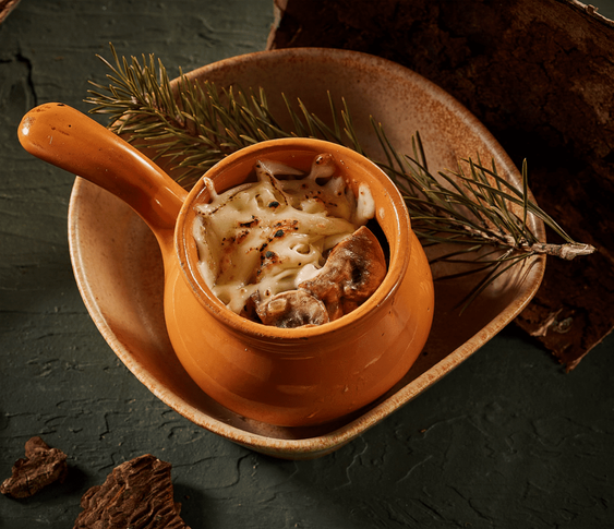 Грибной жульен