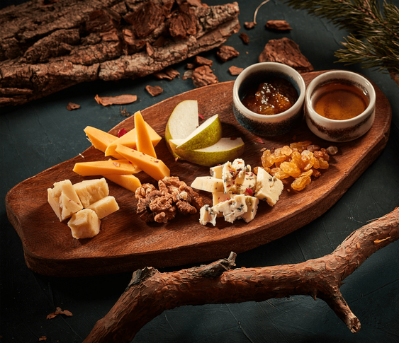 Сырный сет с цветочным медом