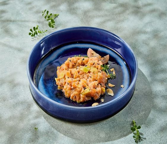 Тартар из лосося