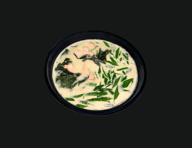 Суп Сливочный с лососем