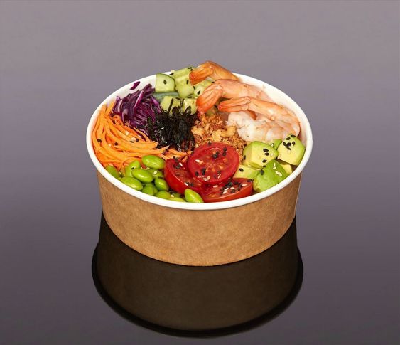 Поке с креветкой