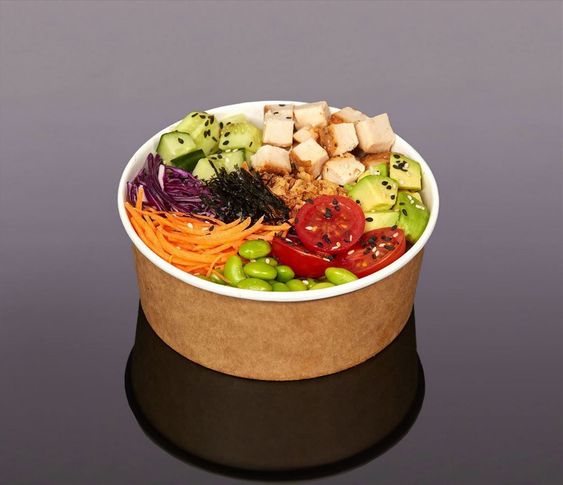 Поке с курицей