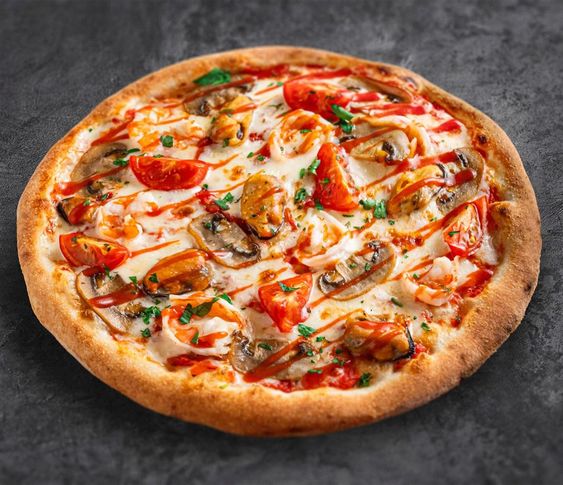 Том Ям с зеленью и шрирачей